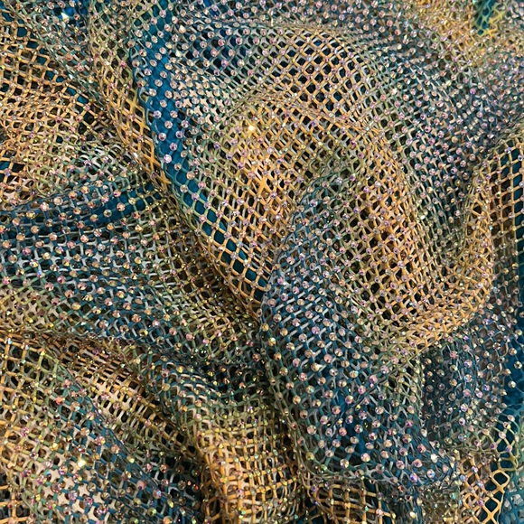 🔥SEXY🔥 PLT rhinestone coverup pants - Picture 7 of 7